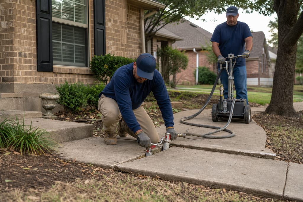 Sidewalk Leveling photo
