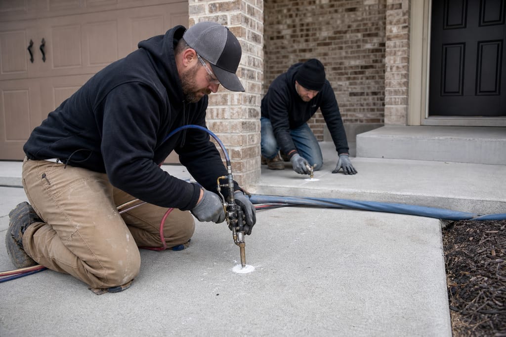 Foam injection photo