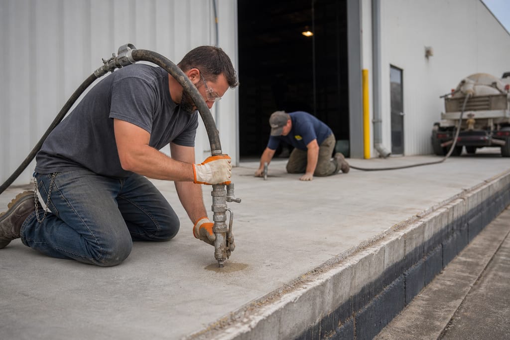 Inject structural fill photo